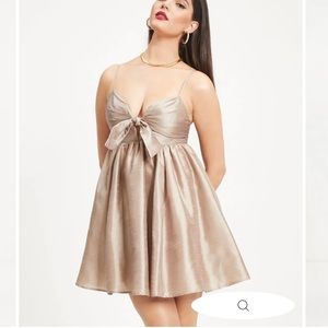 VICI Champagne Mini Dress
